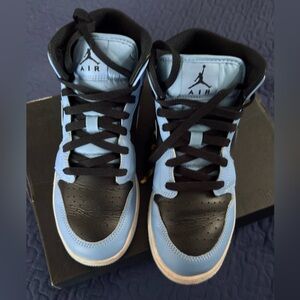Jordan Kids Sneakers - Sky Blue and Black